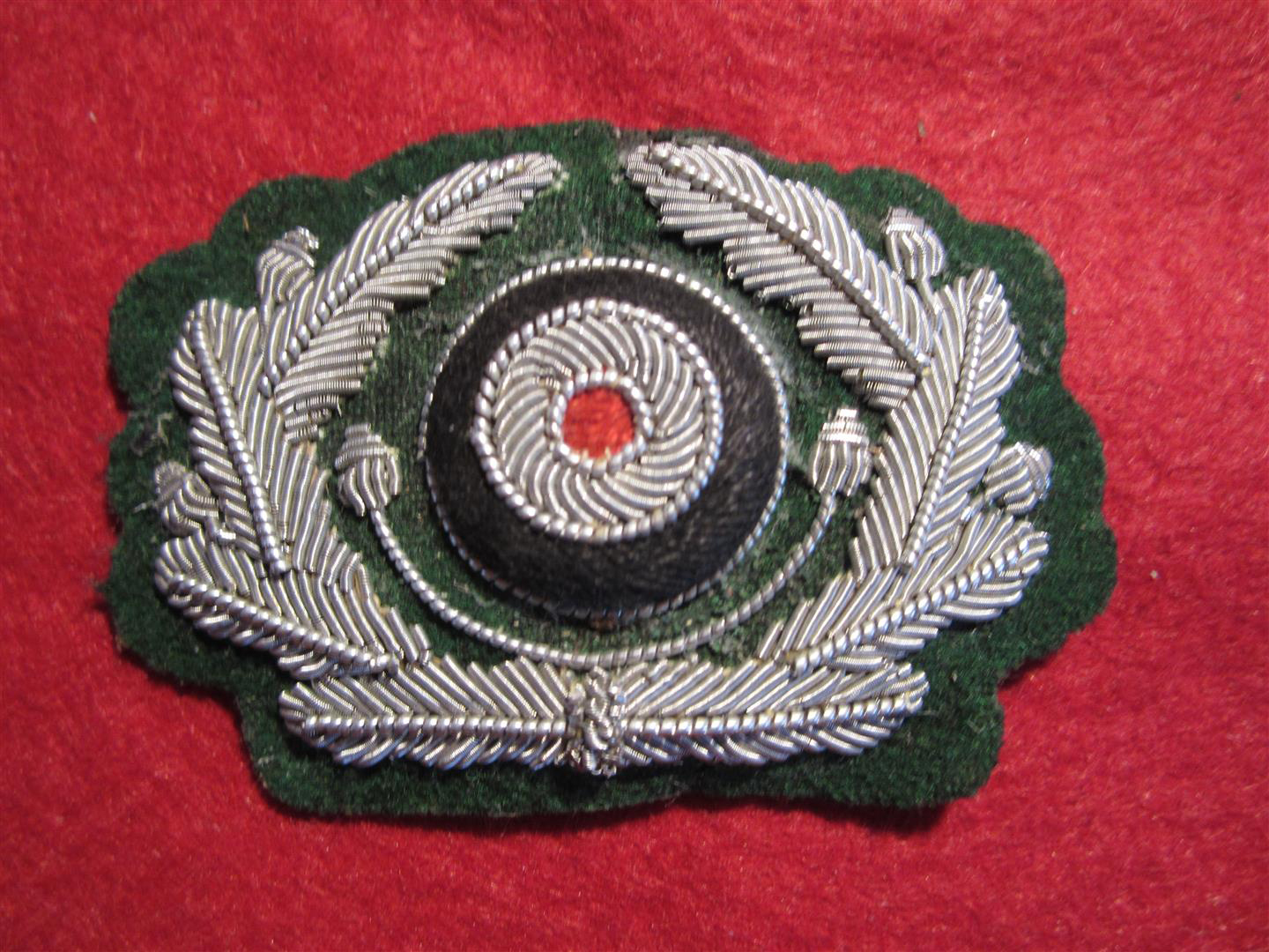 WW2 German WH Officer's Cap Wreath